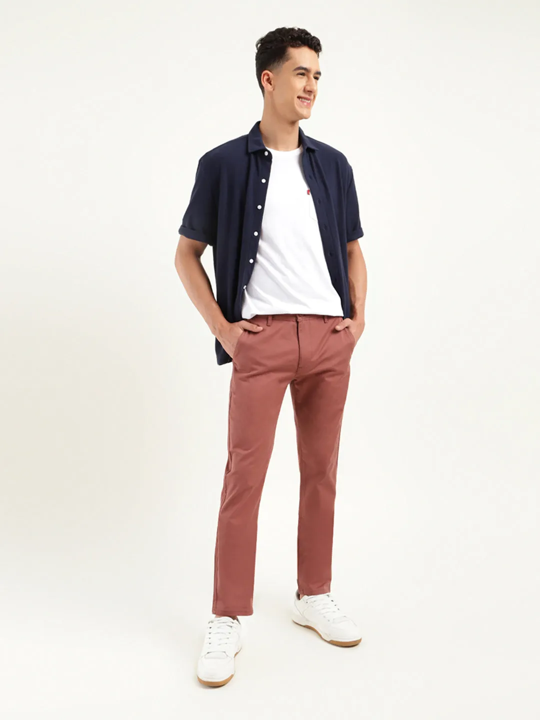 Durable Wear Men's 511 Slim Fit Rust Chinos