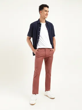 Durable Wear Men's 511 Slim Fit Rust Chinos