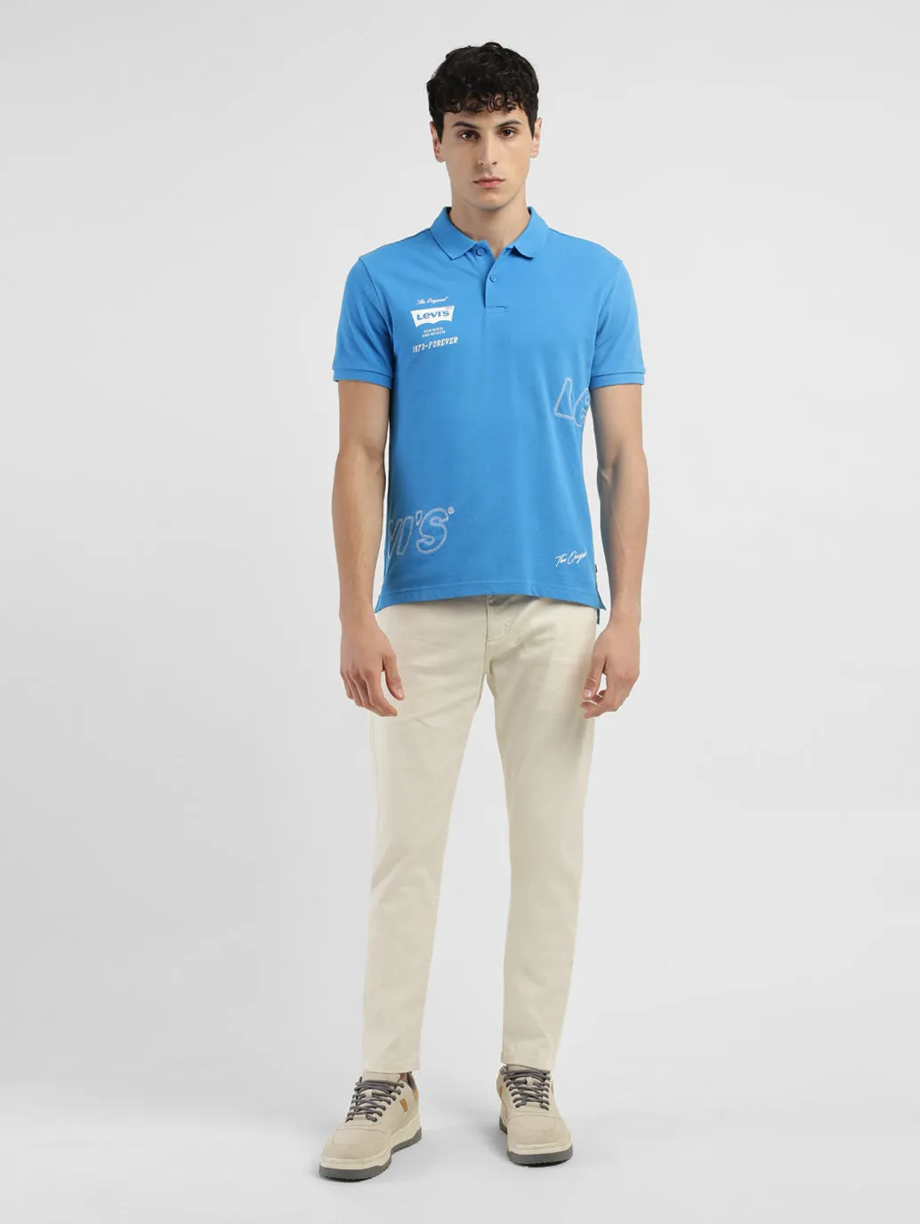 Quick Dry Layer Men's Brand Logo Polo T-shirt