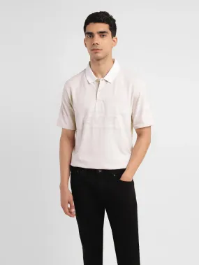 Cotton fabric Men's Brand Logo Slim Fit Polo T-shirt