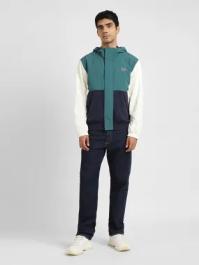 PFC Free Waterproofing Men's Colorblock Multi Hooded Tailored Jacket