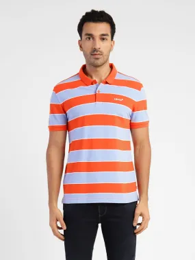 Men's Colorblock Polo T-shirt Comfortable Stretch Classic Style
