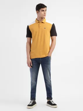 Everyday Design Men's Colorblock Regular Fit Polo T-shirt