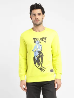 Men's Graphic Print Crew Neck Sweatshirt Cozy Street hypoallergenic