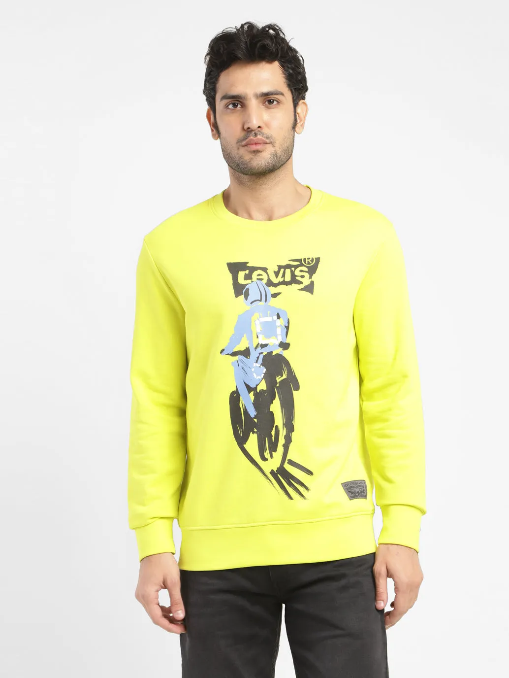 Men's Graphic Print Crew Neck Sweatshirt Cozy Street hypoallergenic