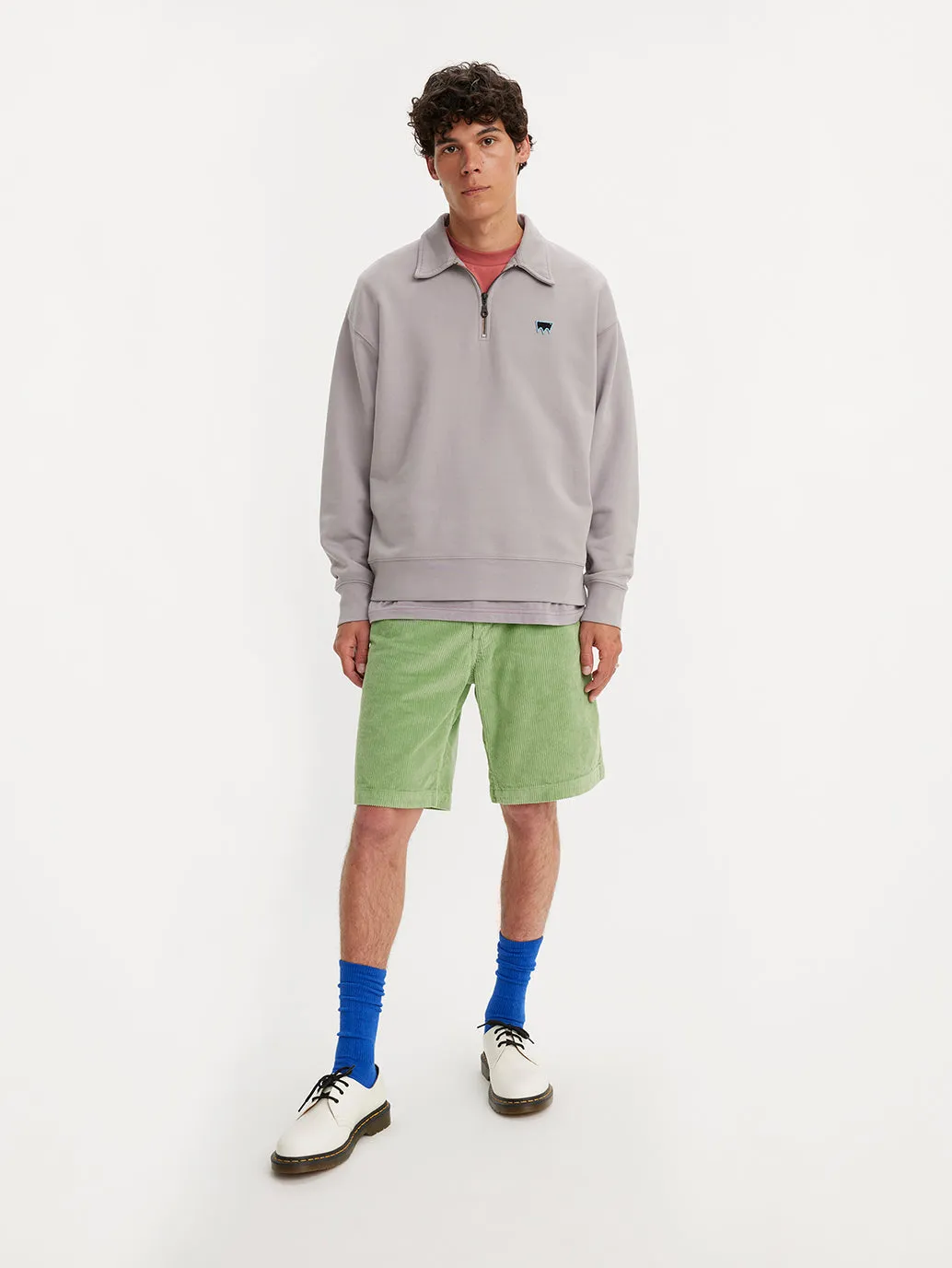 Odor Control Treatment Men's Green Slim Fit Shorts