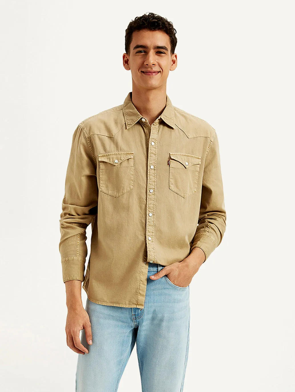 Men's Solid Dyed Slim Fit Shirt Timeless Wardrobe Unisex Choice