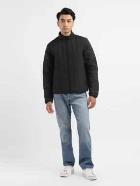 Men's Solid Padded Jacket Odor Control Fibers