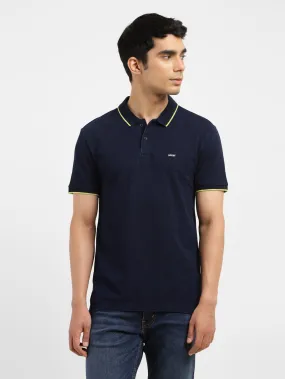 Versatile Layering Men's Solid Polo T-shirt
