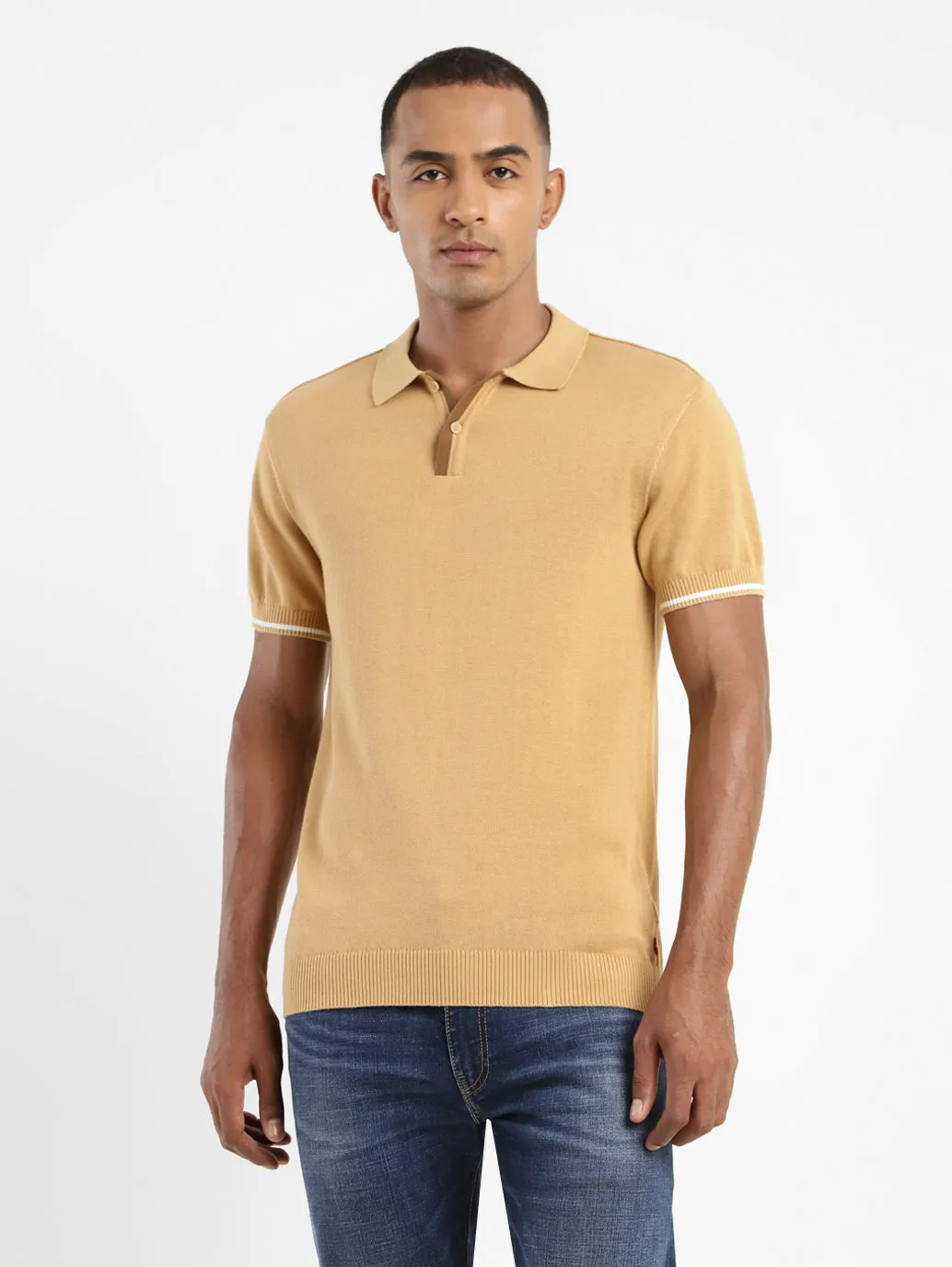Trendy Fit Men's Solid Polo T-shirt