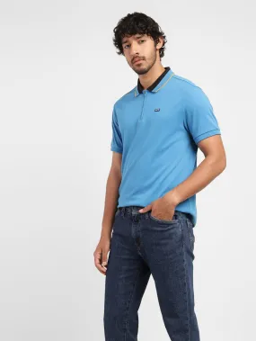Men's Solid Polo T-shirt Casual Essentials