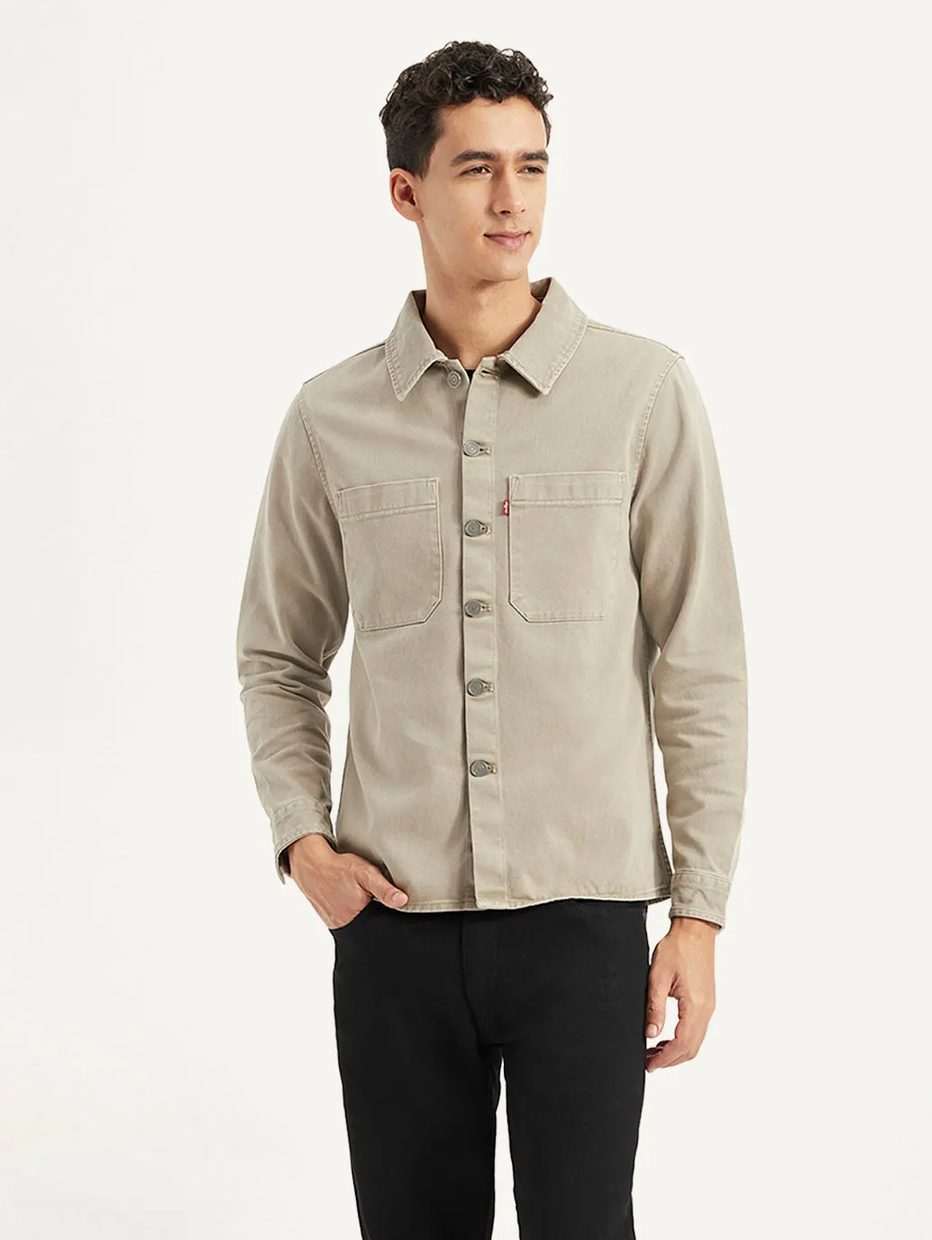 Men's Solid Regular Fit Shirt Fashion Forward Design