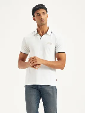 Men's Solid Slim Fit Polo T-Shirt Casual Appeal