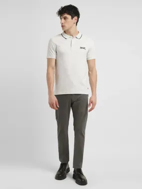 Men's Solid Slim Fit Polo T-shirt Summer Staple Comfort top