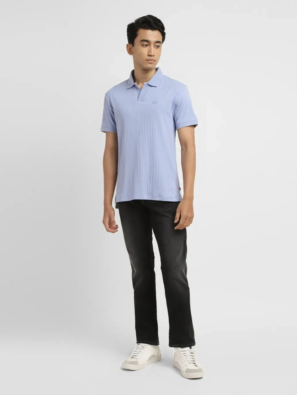 Chill Comfort Casual Look Men's Solid Slim Fit Polo T-shirt