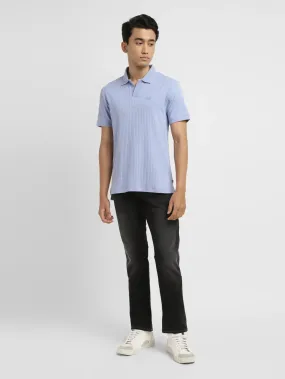 Men's Solid Slim Fit Polo T-shirt Versatile Fit