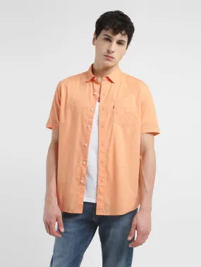 Airflow Ventilation System Anti Pill Treatment Men's Solid Slim Fit Shirt