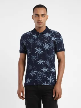 Versatile Layer Men's Tropical Polo T-shirt