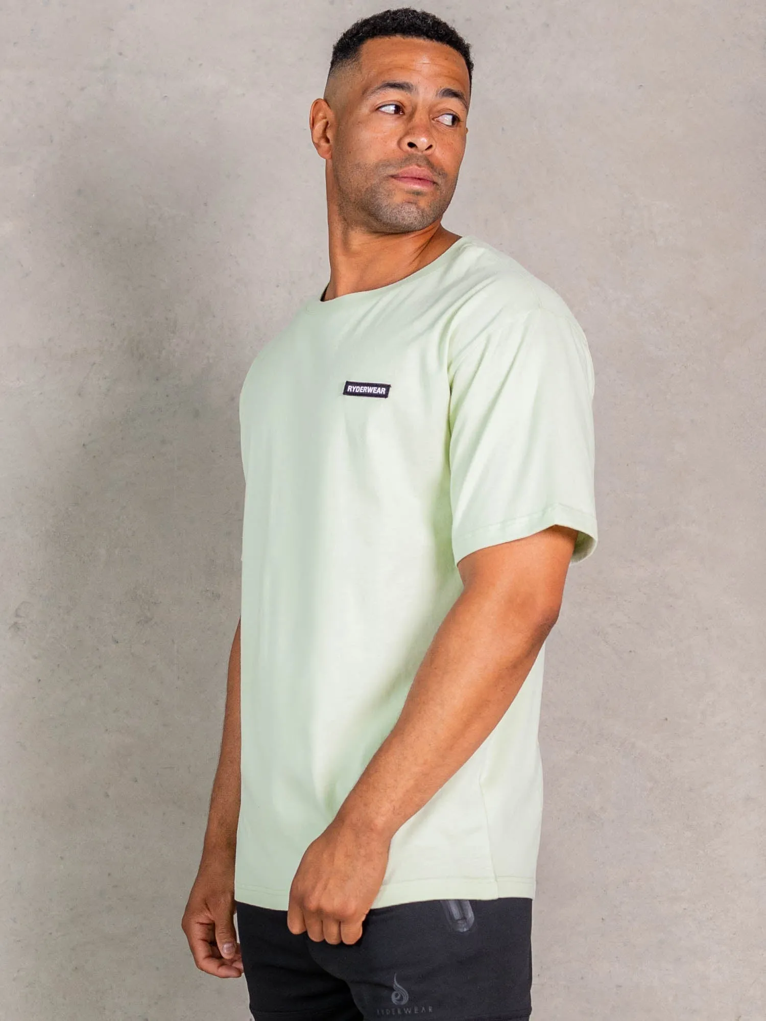 NRG Oversized T-Shirt - Matcha Universal Silhouette