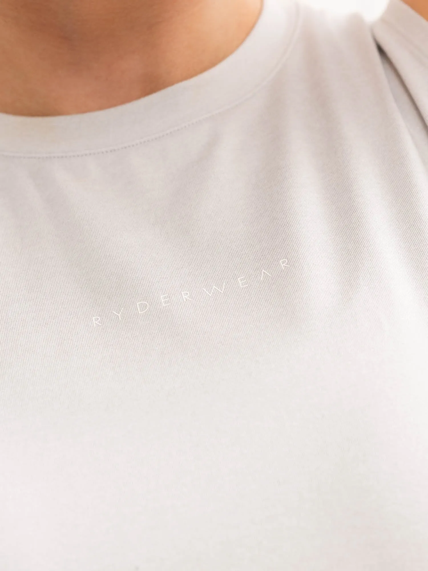 Soft Tech Loose Fit Tank - Grey Marl DropShoulderConstruction Cooling Technology