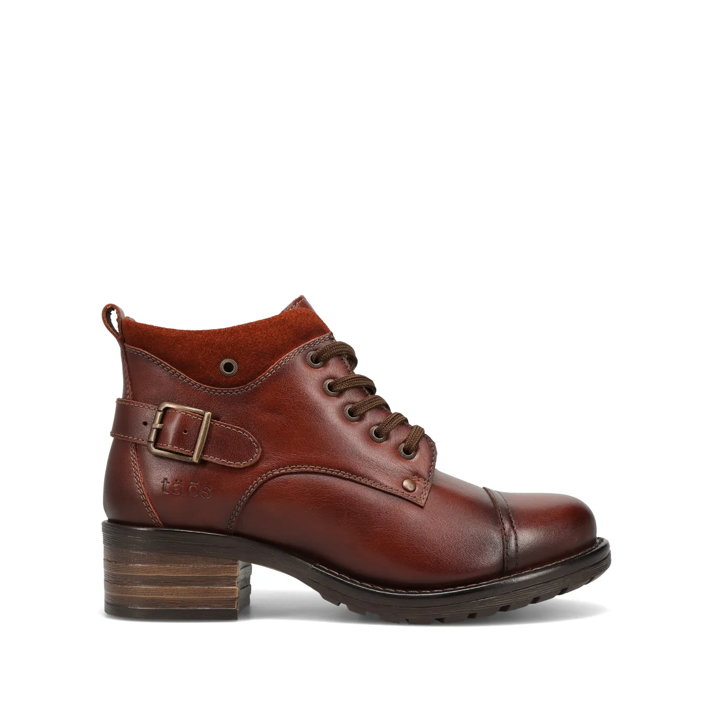 Mini Crave - Cognac Low Top Protective Finish Rough Trail Hiker