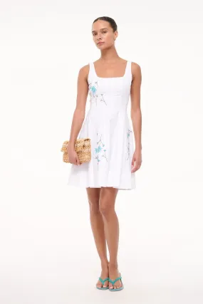 MINI WELLS DRESS | DANDELION WHITE Perfect Style Wear
