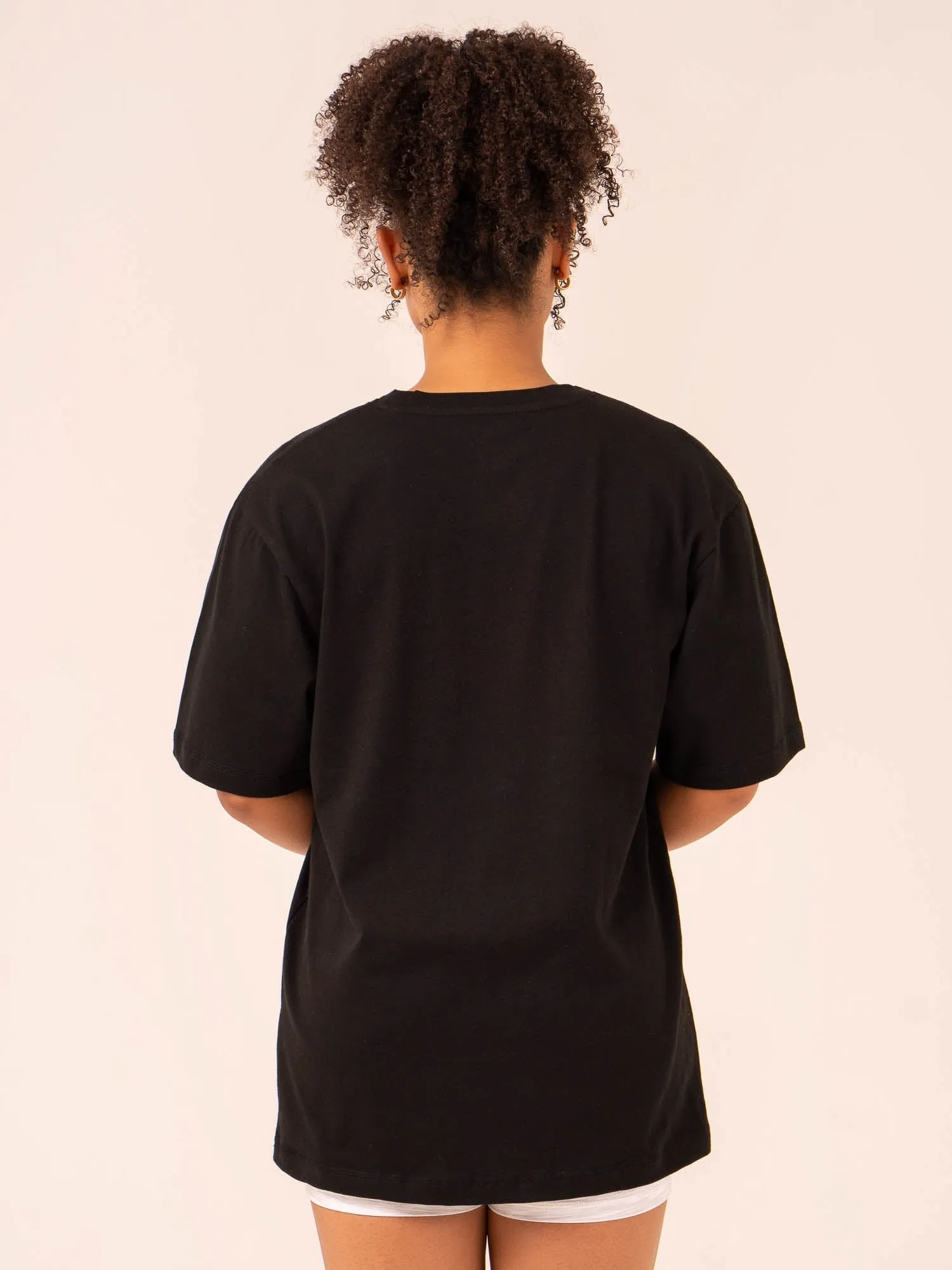 Essential Comfort Tempo Oversized T-Shirt - Black