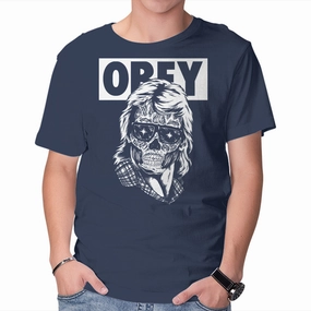 Fashion-Forward Relaxed Torso Fit Consume And Obey