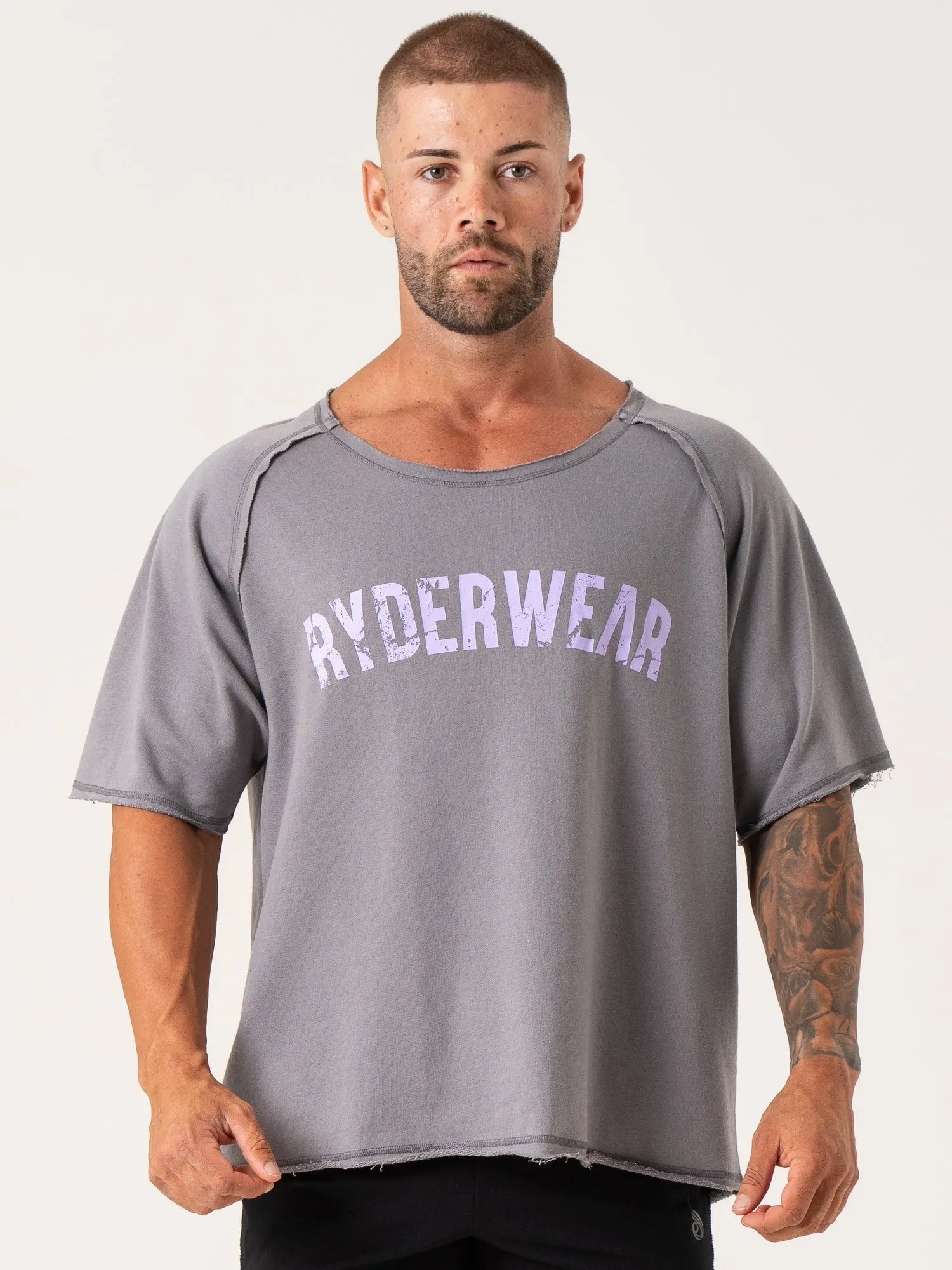 Breathable knit Force Rag Top - Charcoal