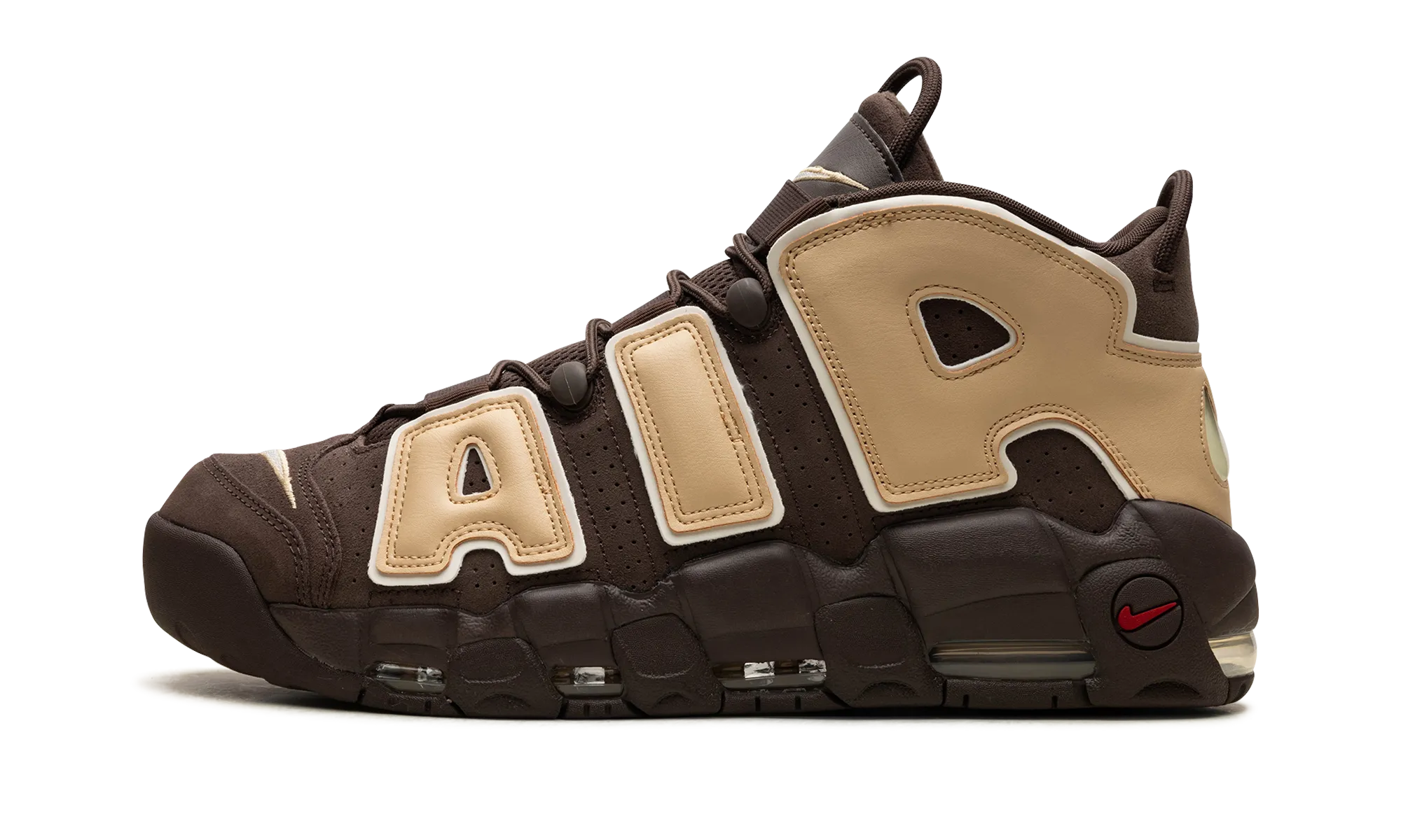 Air More Uptempo "Baroque Brown" Sneakers Lightweight Comfortable Lockdown