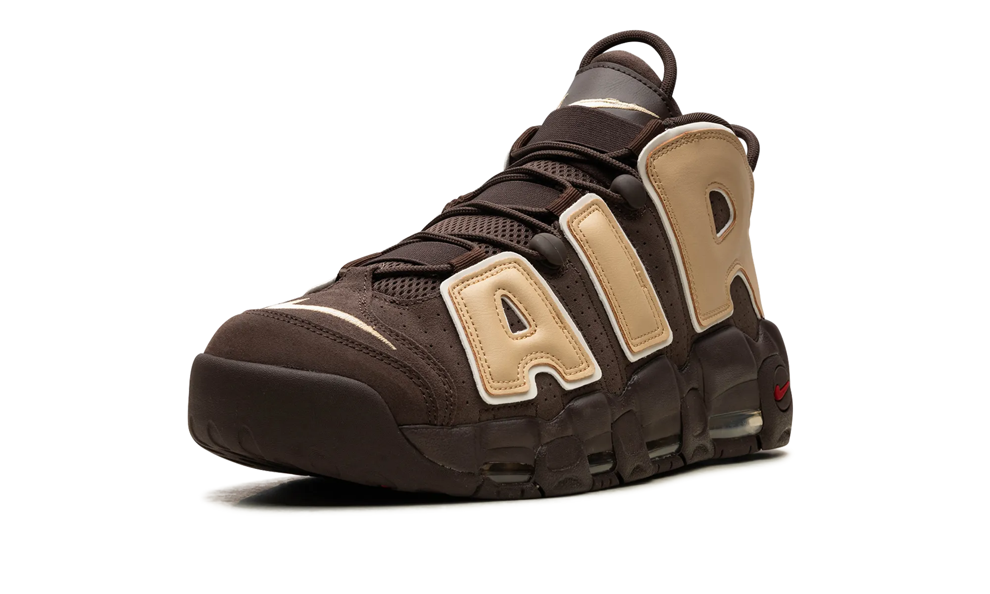 Foam Pod Configuration Contoured Foot Frame Air More Uptempo "Baroque Brown"