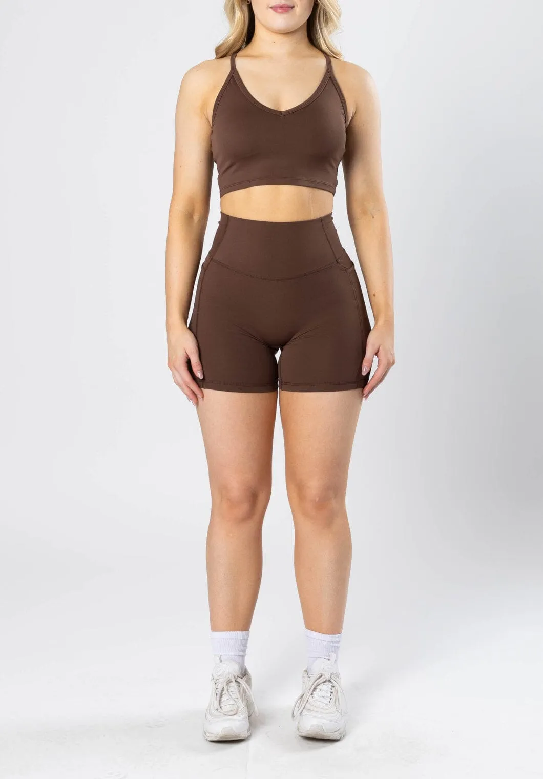 sophisticated appearance fashion industry RecStretch Empower Sculptseam?  Plus Pocket Short Coconut