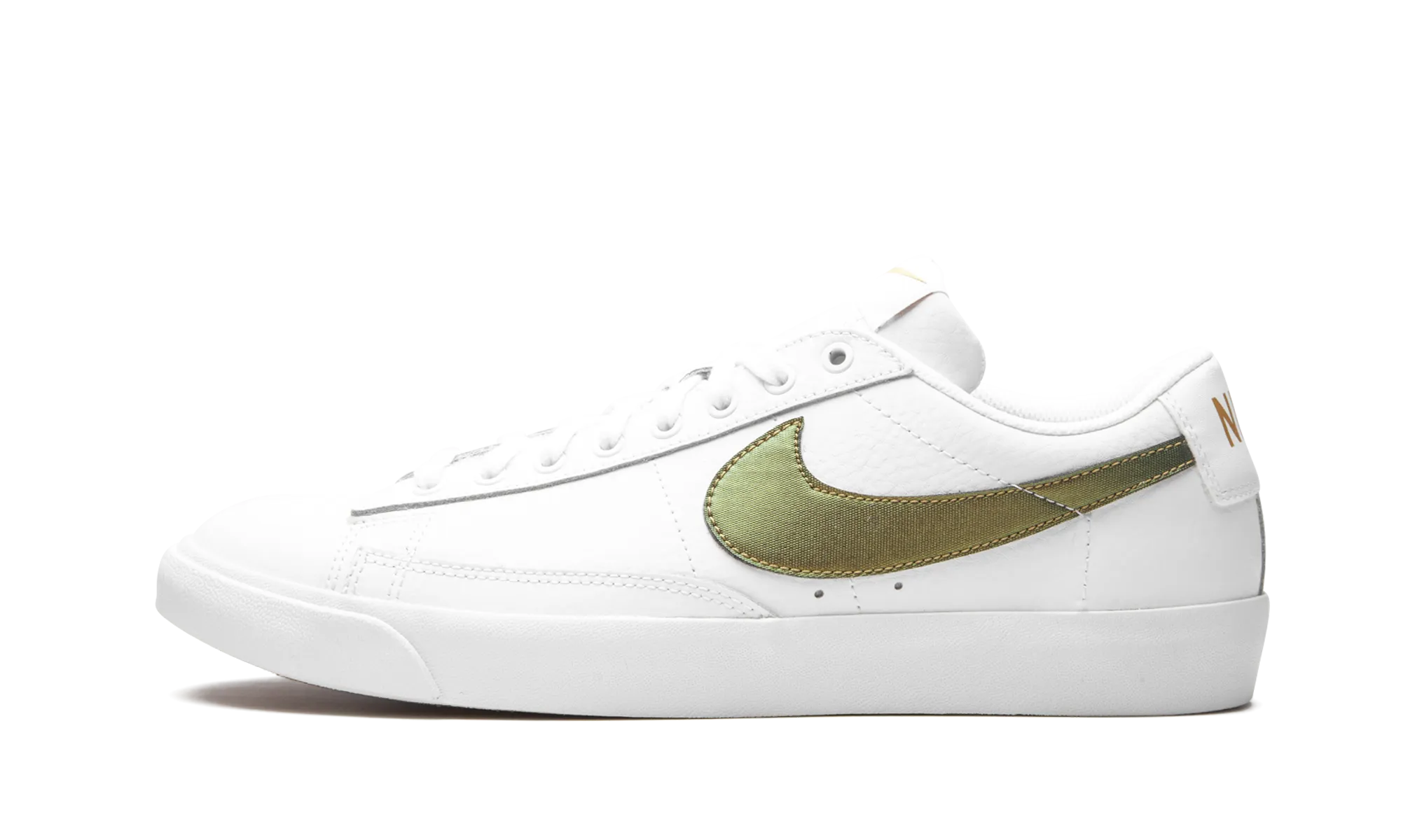 Blazer Low Premium "White/Metallic Gold" Arch Support Design Quick Start