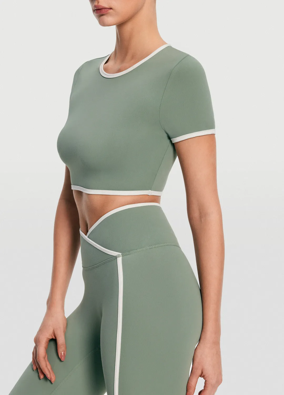 sports performance Casual Cropped T-Shirt