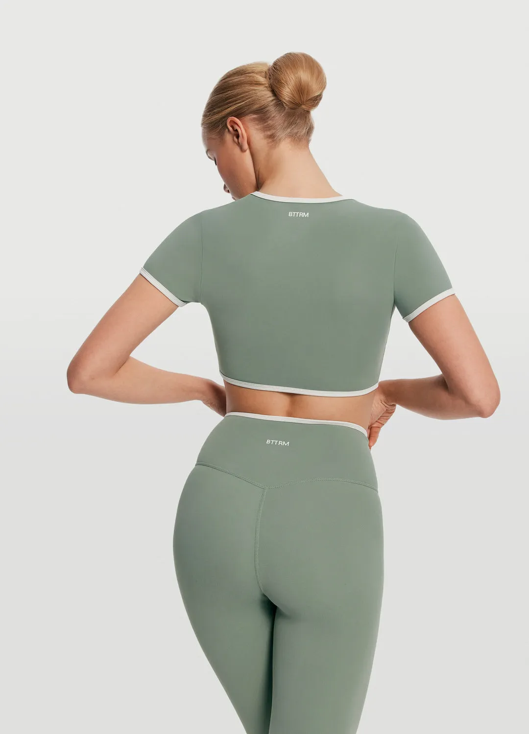 Quick Fit Comfort Casual Cropped T-Shirt