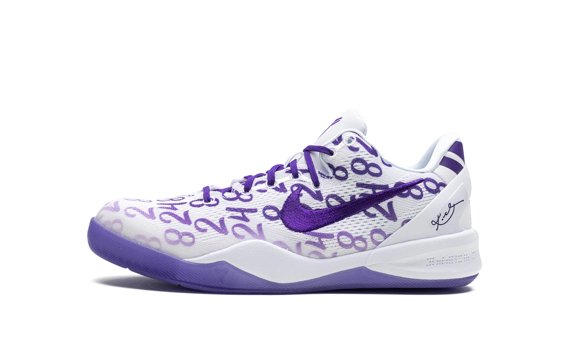 Low Profile Cushion Maximum Grip Nike Kobe 8 Protro GS "Court Purple"