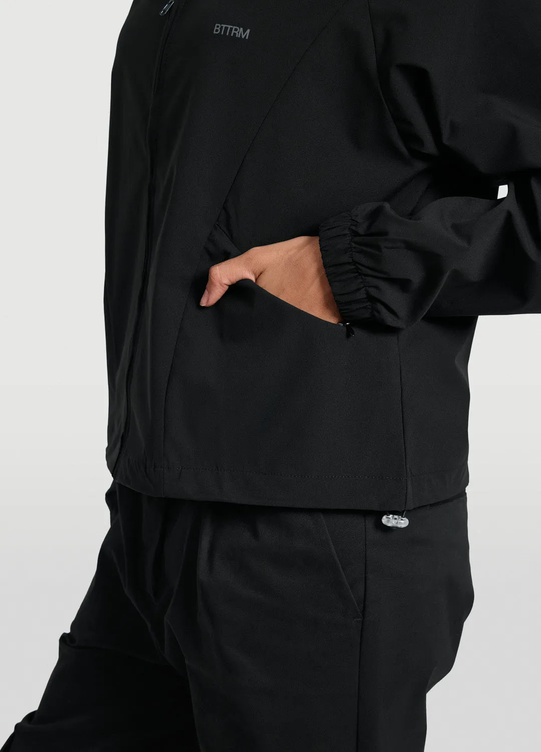 Funnel-Neck Jacket Ripstop Fabric Technology Multi Pocket Functionality