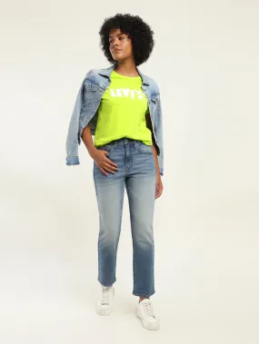 Women's 711 Blue Skinny Fit High Rise Jeans Street Routine Spring Mood Affordable