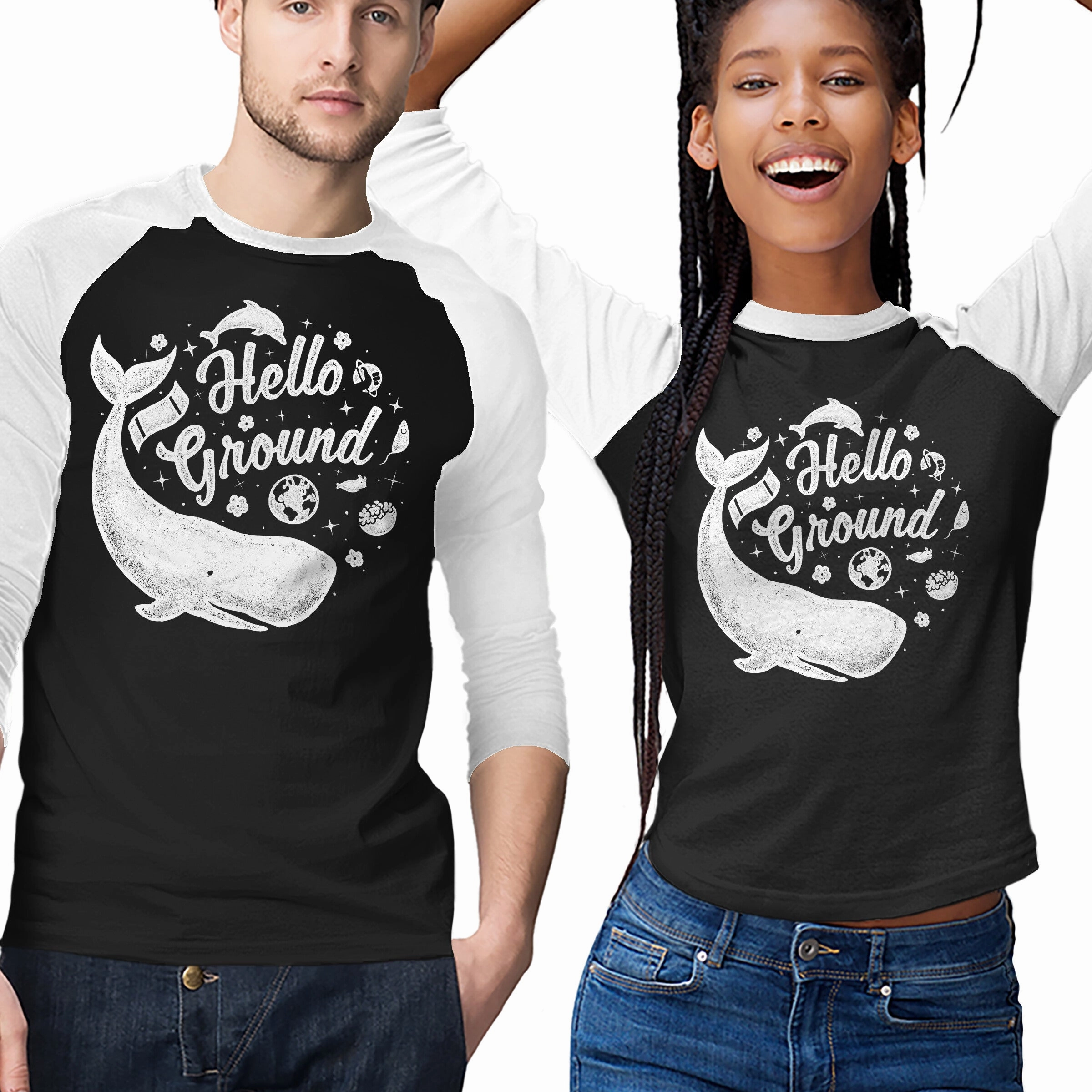 Hello Ground Slim Fit Cut School spirit