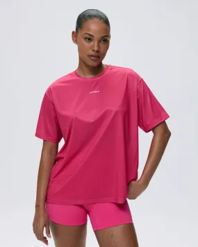 Mesh Active T-Shirt - Hot Pink Light Breeze Summer Essential