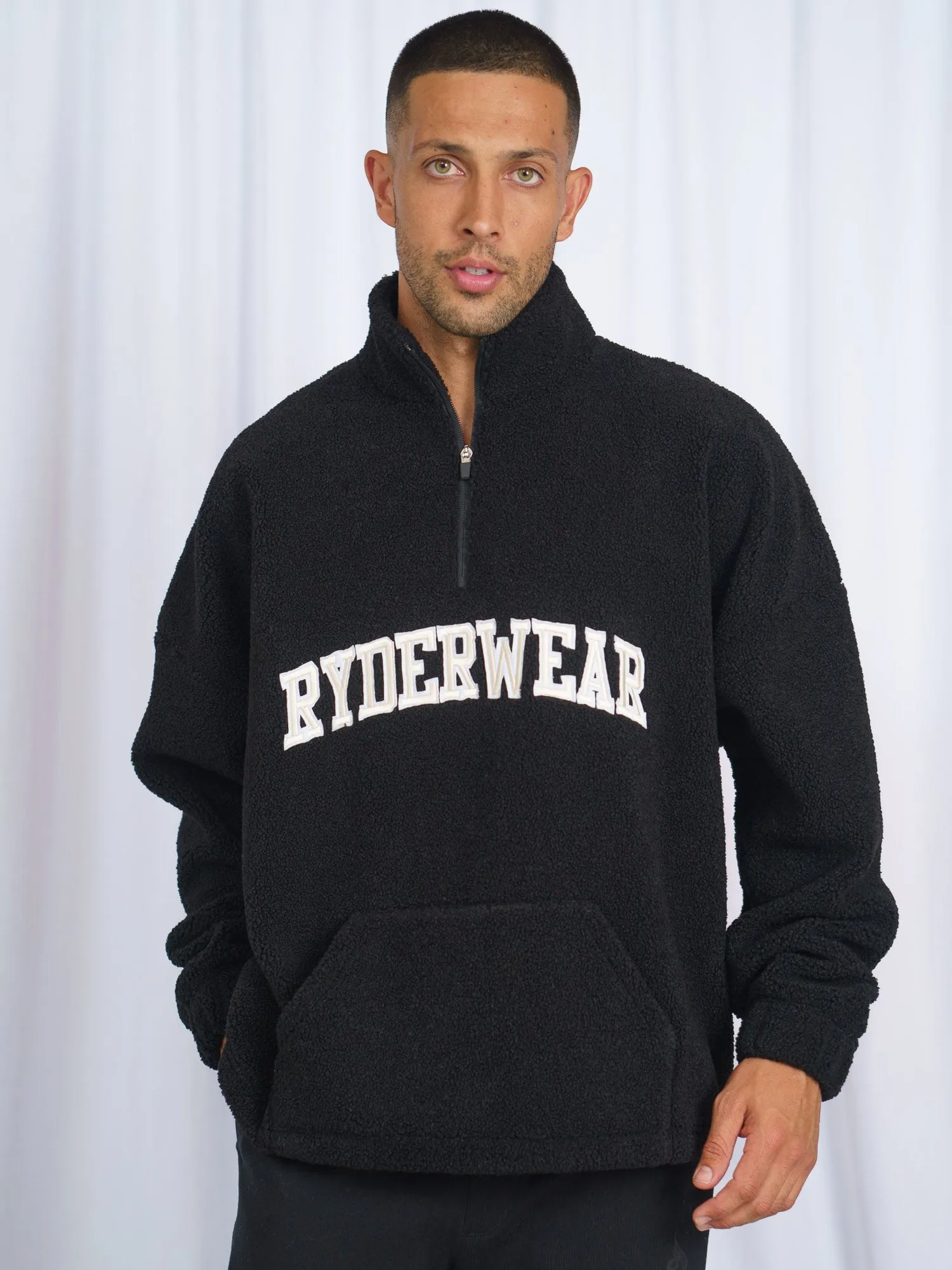 Unisex Teddy Jumper - Black Layered Protection