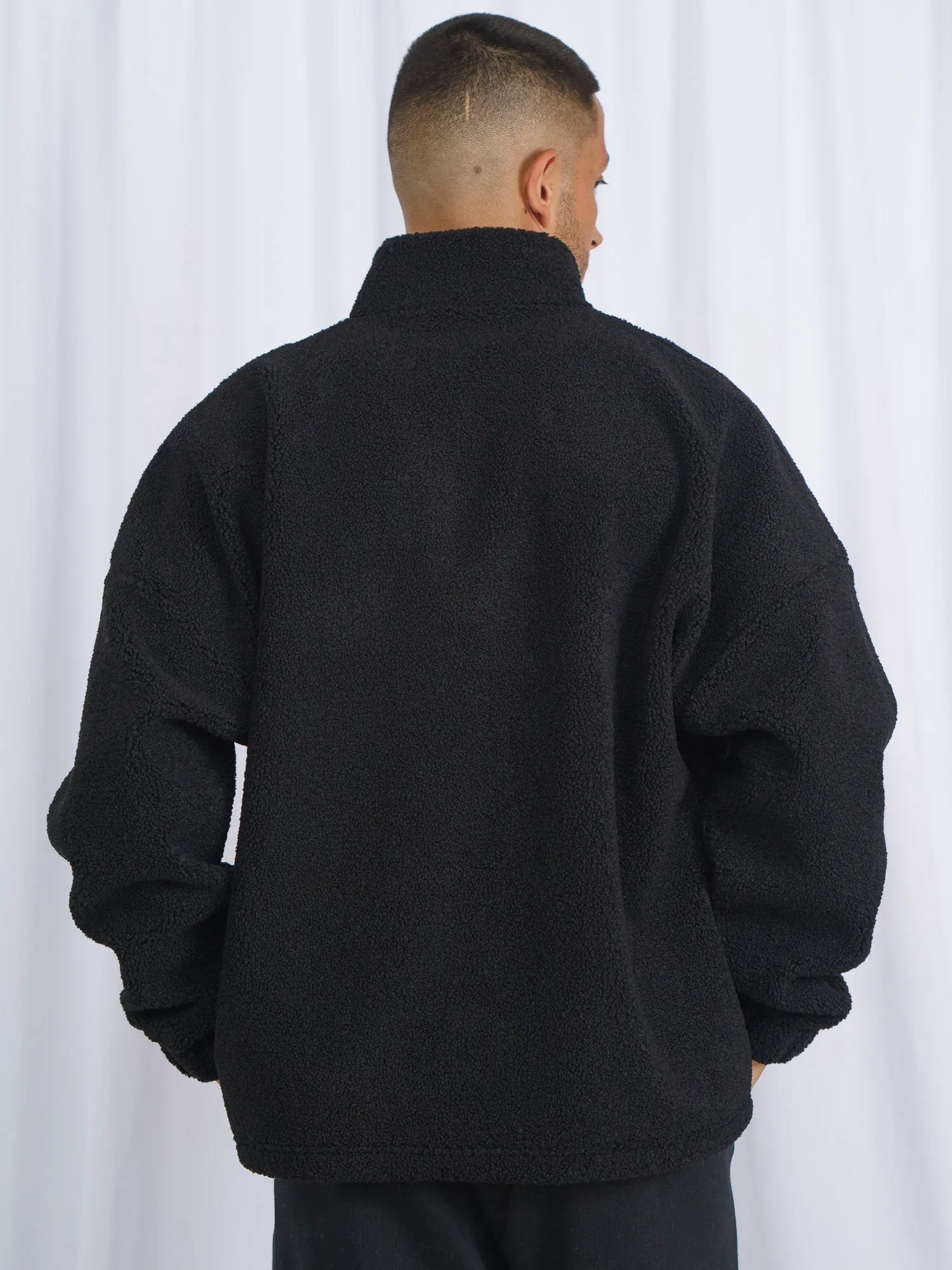 Unisex Teddy Jumper - Black Dynamic flex