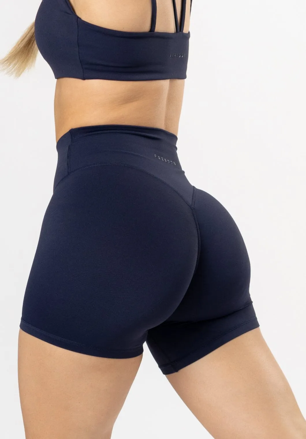 Non Irritating Tagless RecStretch Original Sculptseam? Short 5" Ink