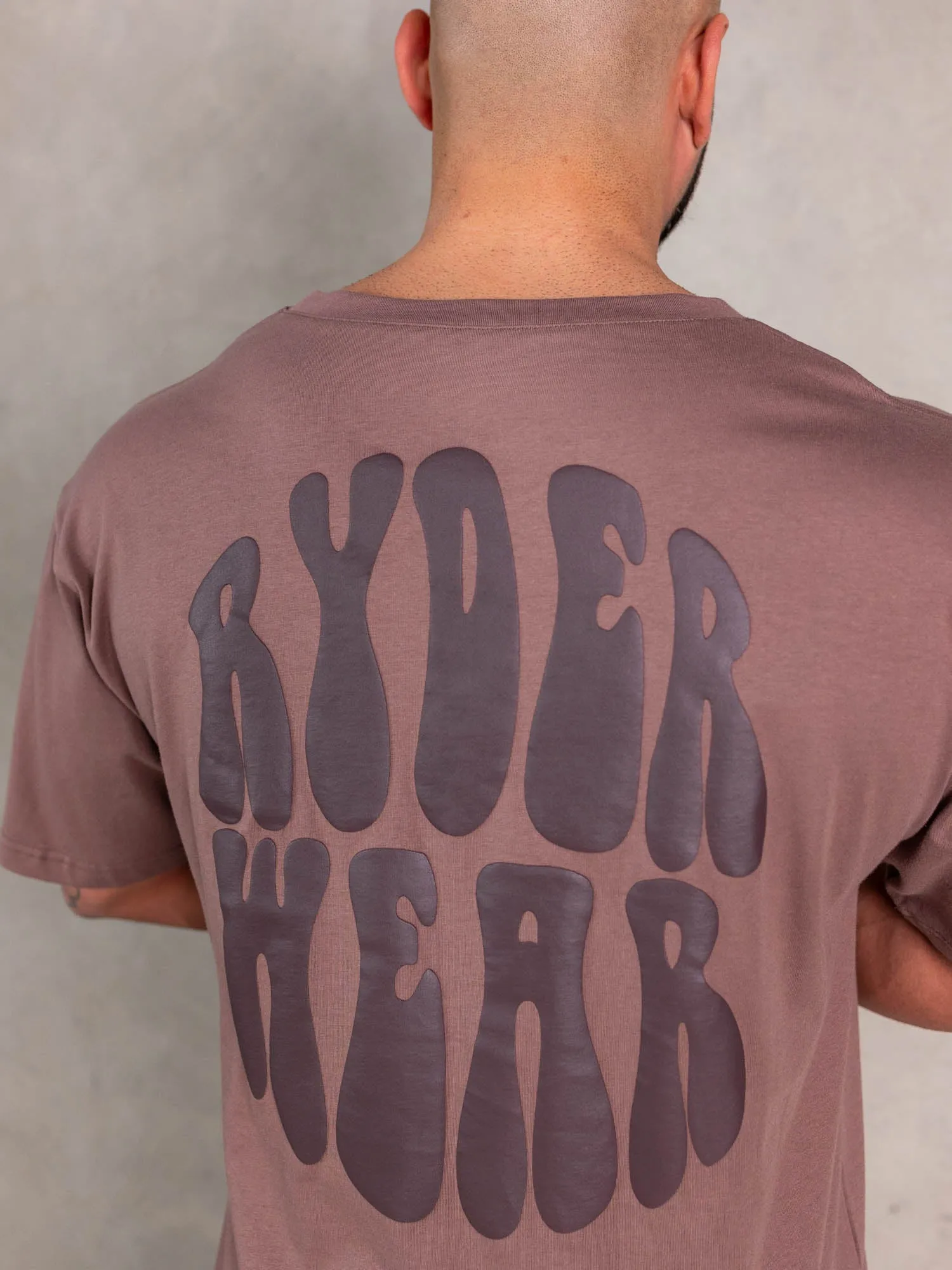 Cozy Stretch Fit Trendy Layering NRG Oversized T-Shirt - Almond