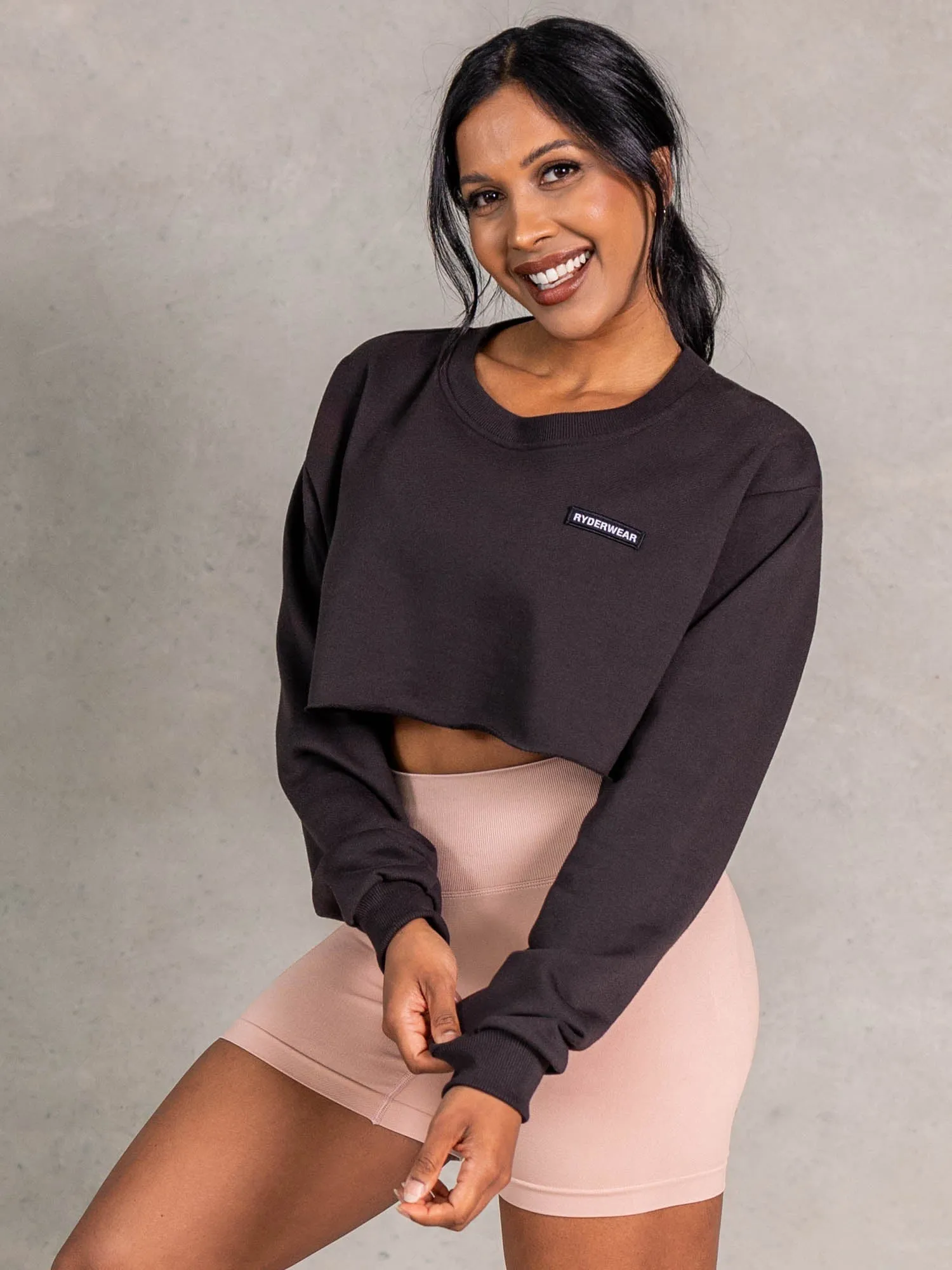 NRG Sweater - Faded Black Quick Dry Wear Fit Smart Layering