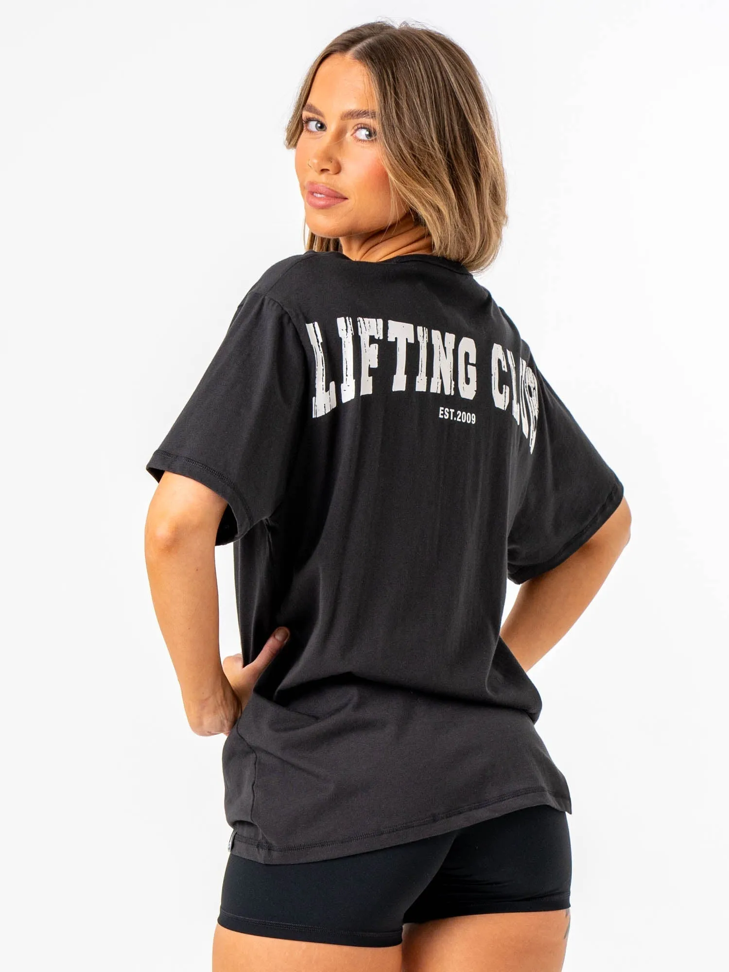 spandex blend Octane T-Shirt - Faded Black