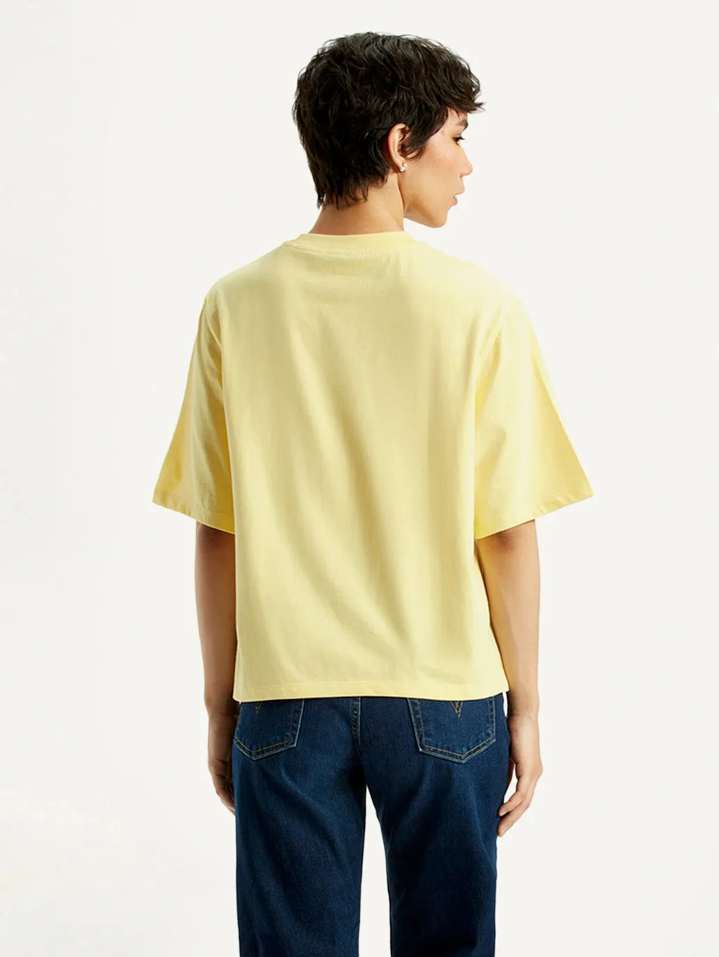 Ultra Soft Blend Women's Typography Relaxed Fit T-Shirt