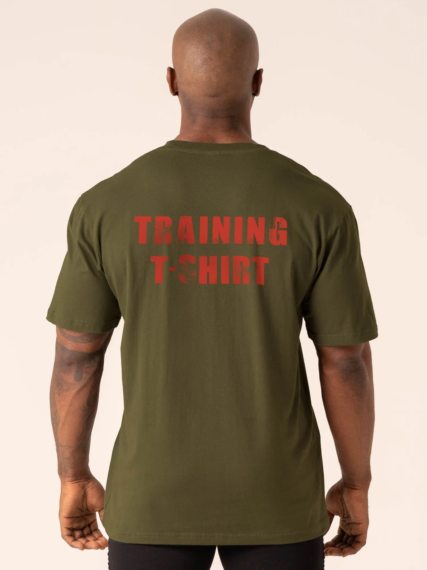 Training T-Shirt - Olive Button Down Active Comfort Style