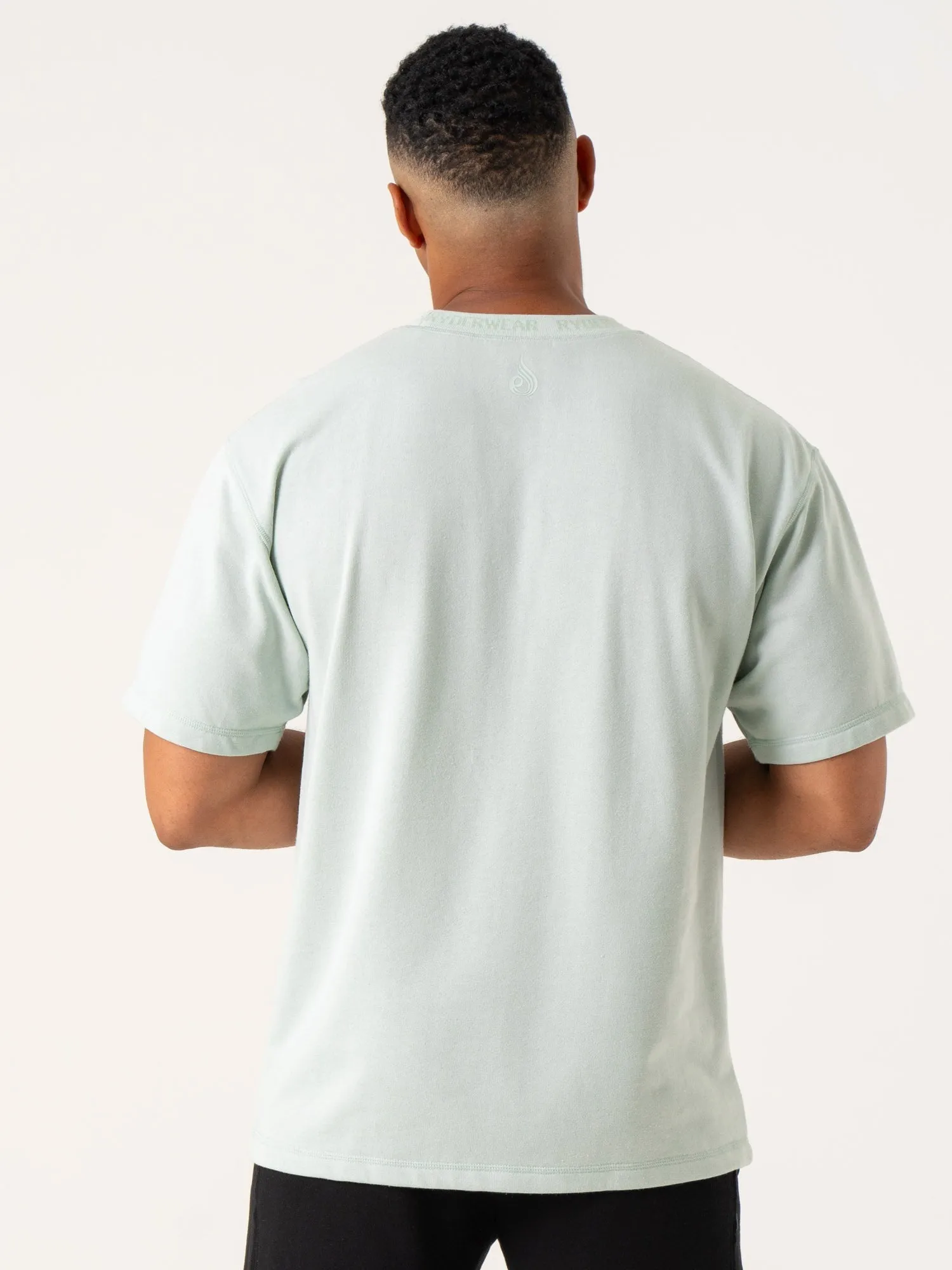 Pursuit Fleece T-Shirt - Spearmint Midweight Knit
