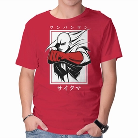 One Punch Red Sporty Top